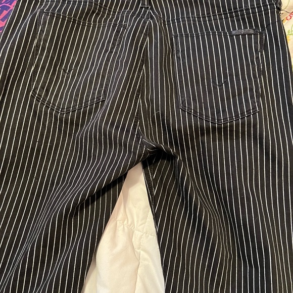 J Brand Black Pinstripe Pants - Picture 2 of 3